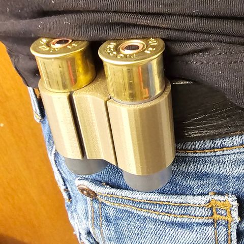 Ammo-clip for .12 cal