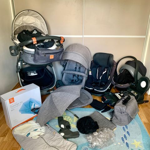 PAKKETILBUD: Stokke Trailz full komplett