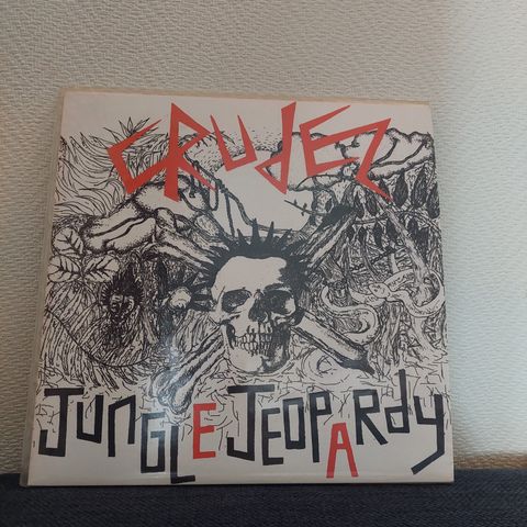 Crudez  – Jungle Jeopardy LP hardcore punk oi