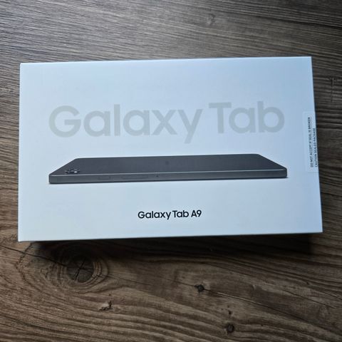 Uåpnet Galaxy Tab A9 4/64GB WiFI