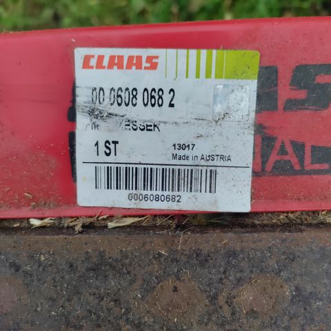 Claas D 68 10 f KNIV