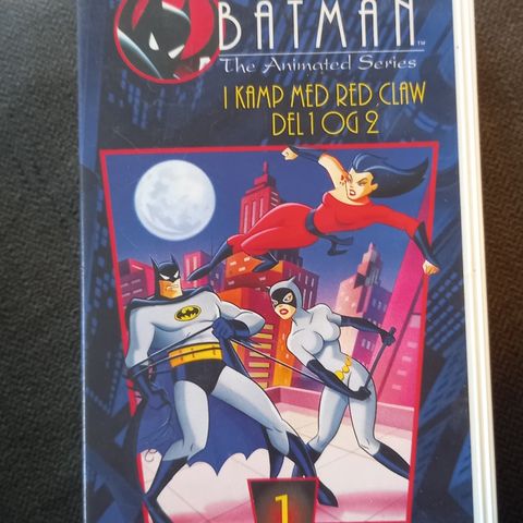 Batman + MC-musene fra Mars VHS