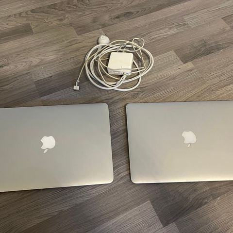 3stk MacBook selges som deler pcr