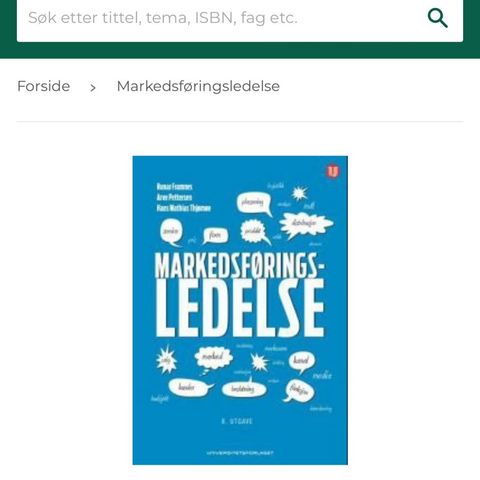 Markedsføringsledelse