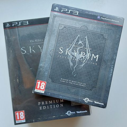 2 x "Special Edition" av SKYRIM til PS3