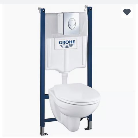 Grohe solido 4in1 set komplett innbyggingstoalett