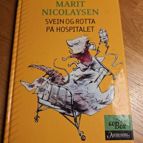 Svein og rotta på hospitalet - Marit Nicolaysen