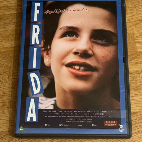 Frida med hjertet i hånden (DVD) Norsk tale