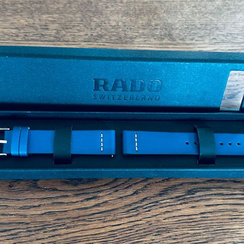 Skinnrem til Rado Captain Cook Automatic 37mm