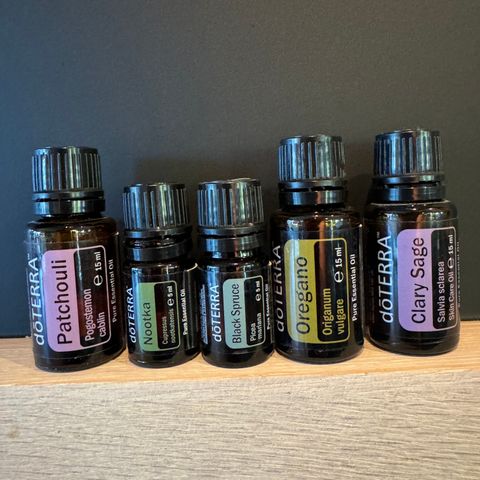 Siste 5 Doterra oljer selges billig