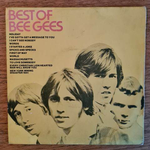 BEE GEES  -  BEST OF BEE GEES (7" MINI-LP)