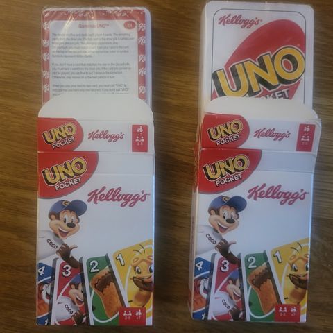 Helt nytt kortspill UNO fra Kellogg's