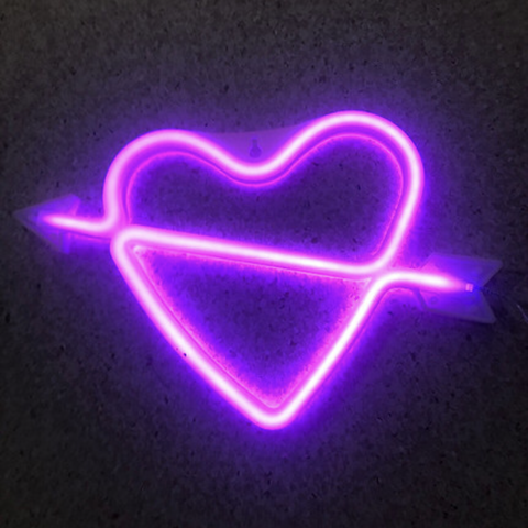 Cupid’s Pil Neon LED Lampe