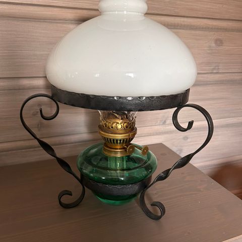 Parafin bordlampe