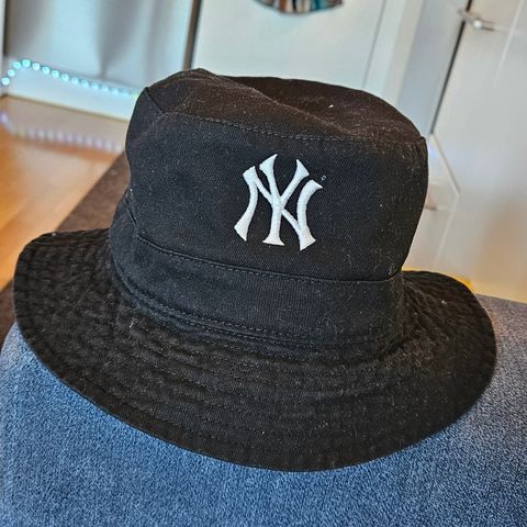 Yankees bucket hat svart bomull