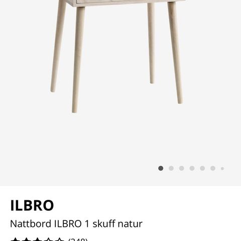 Ilbro nattbord