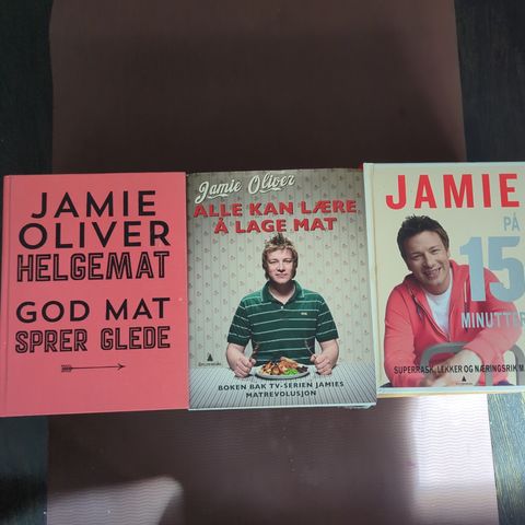 Jamie Oliver kokkebøker