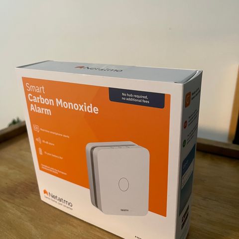 Netatmo smart karbon monoksid alarm