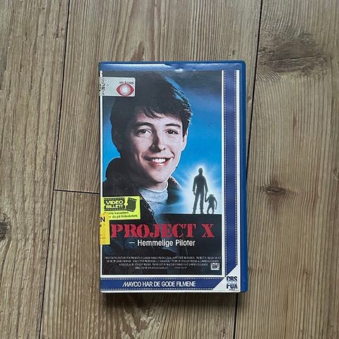 PROJECT X - Hemmelige piloter (VHS Big Box utleiefilm)