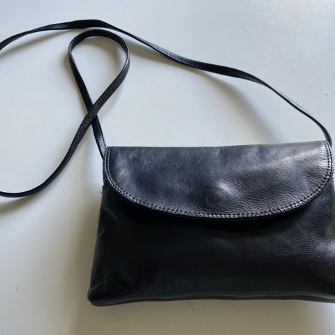 Vintage crossbody skinnveske