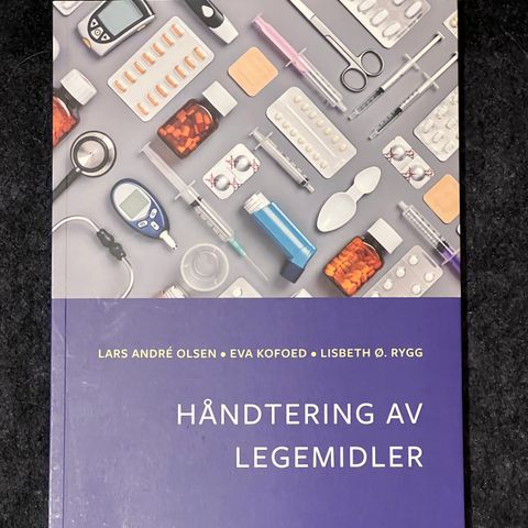 Håndtering av legemidler *som ny