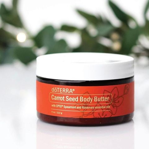 DoTERRA carrotseed bodybutter med eteriske oljer