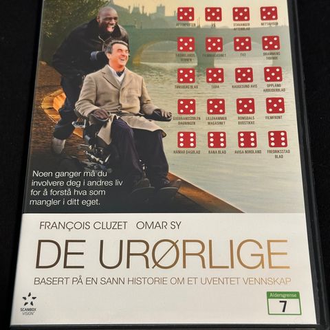 De Urørlige (DVD) Norsk Tekst