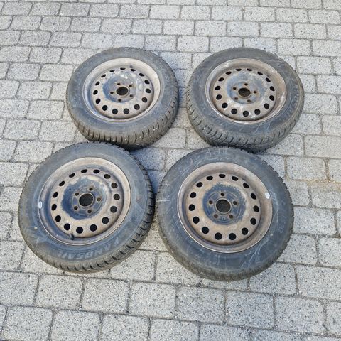 4 stk Landsail piggdekk 185/65 r15 til salgs