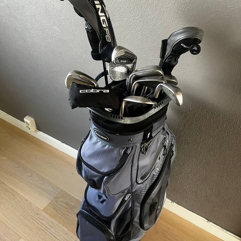 Cobra Golf sett selges - UTEN driver