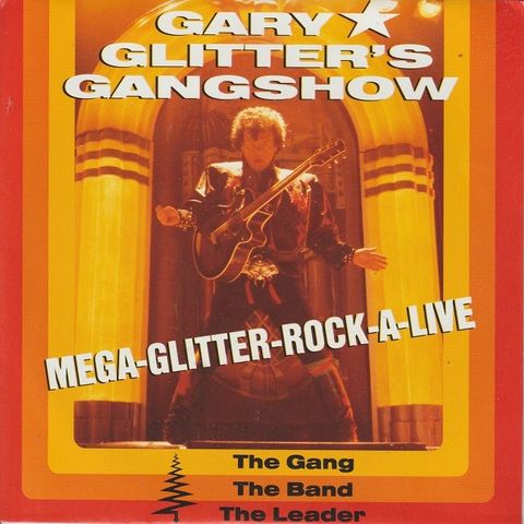 Gary Glitter " Mega-Glitter-Rock-A-Live " EP selges for kr.25