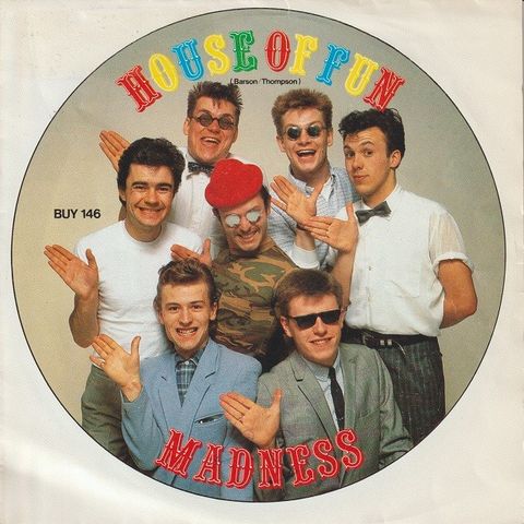 Madness " House Of Fun / Don't Look Back " Single selges for kr.25