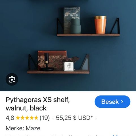 Pythagoras XS hylle selges