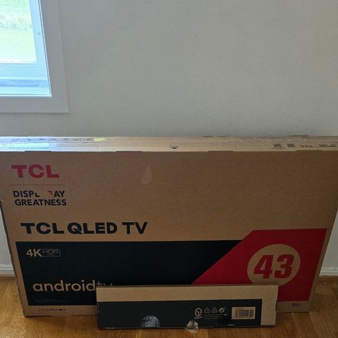 Ny TV TCL 43 "