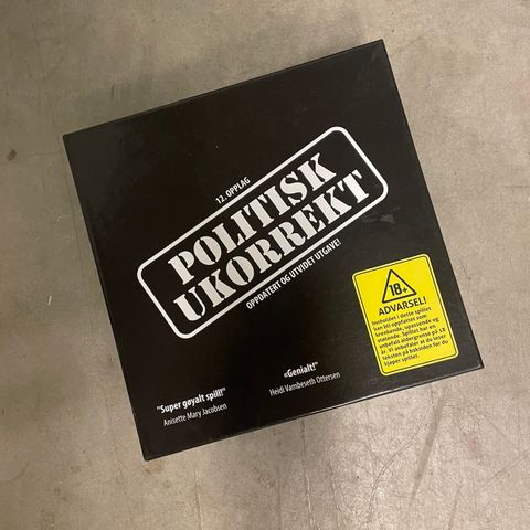 Politisk ukorrekt - spill