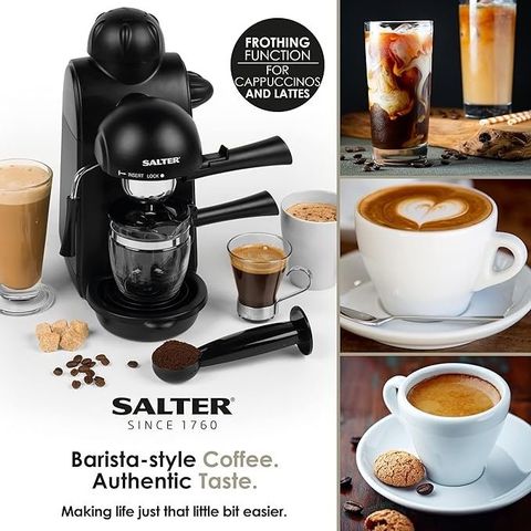 NY Kaffetrakter Salter Espressimo