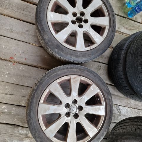 Toyota sommerdekk på 17" alu.felger original