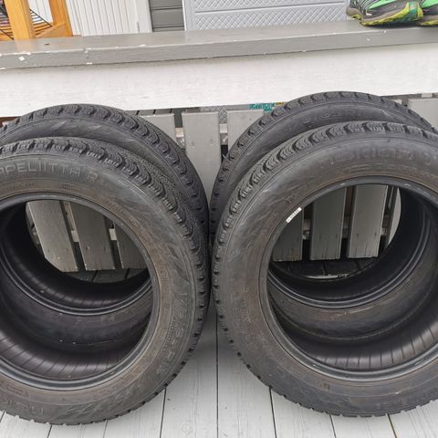 2 Nokian og 2 Hakkapaliita 175/65 R15