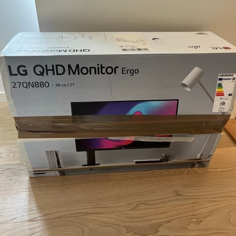 Lg QHD monitor Ergo