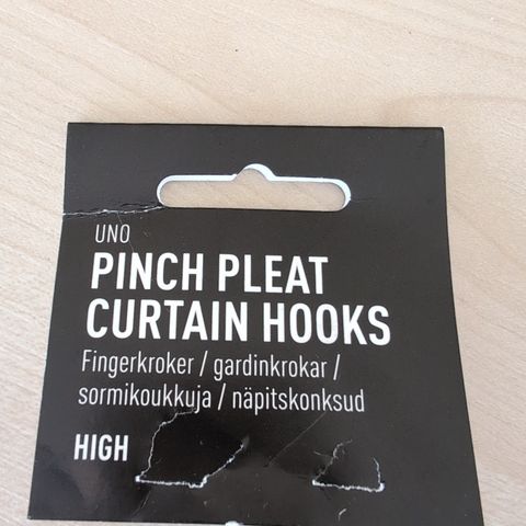 UNO pinch pleat curtain hooks High