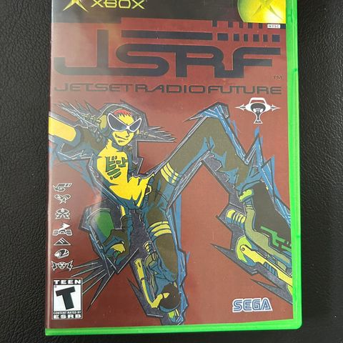 Jet Set Radio Future til XBOX i repro cover selges billig!!