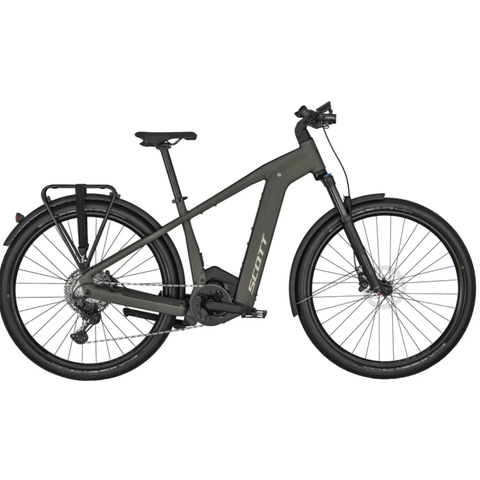 Nesten NY! SCOTT Axis eRide EVO Tour, elsykkel, XL herre, lang rekkevidde 750Wh