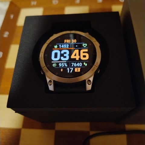 Garmin epix (Gen 2) AMOLED smartklokke 47mm (grå)