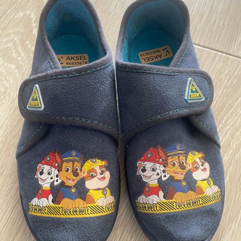 Paw patrol tøffler str 29