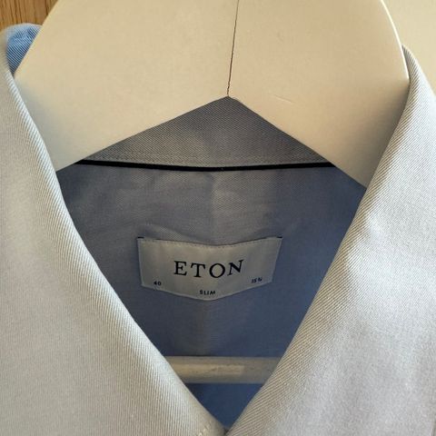 Eton skjorte, 40 slim