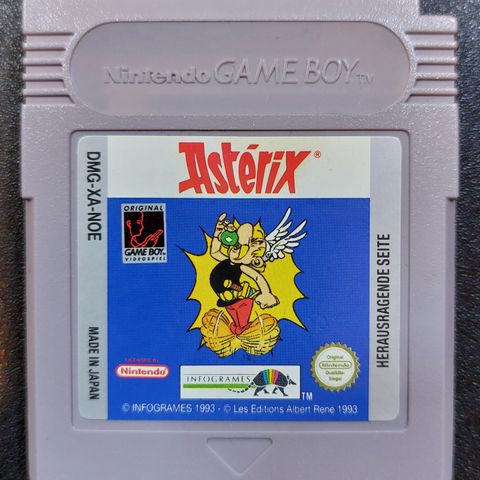 ASTERIX til Nintendo Game Boy (DMG-01)