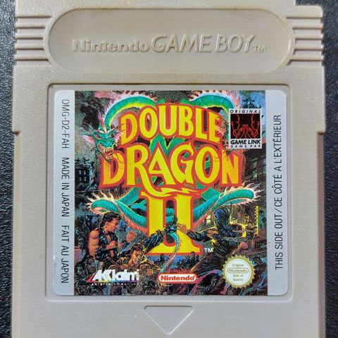 "Double Dragon II" til Nintendo Game Boy (DMG-01)