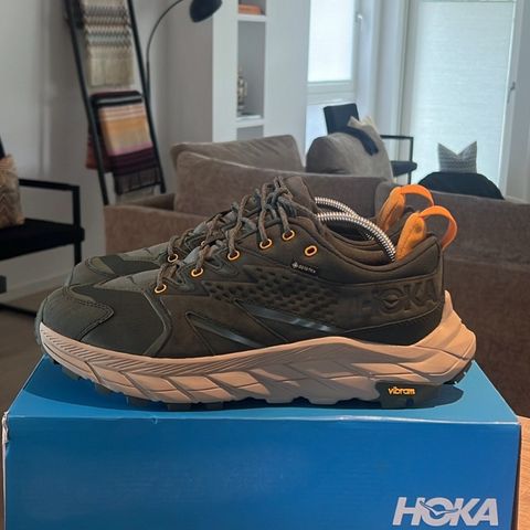 Nye Hoka Anacapa low Gore-tex Tur/Fjellsko  Str. 44 2/3