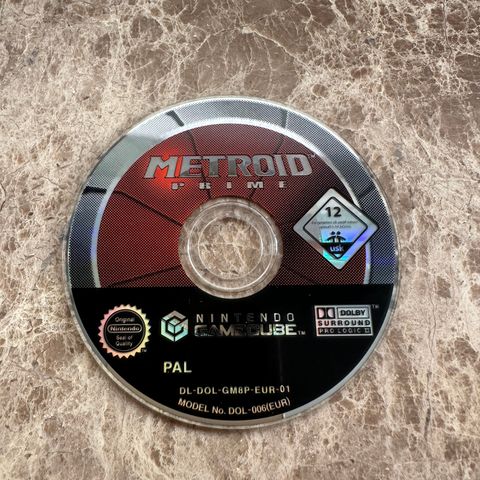 Metroid Prime til Nintendo Gamecube selges!