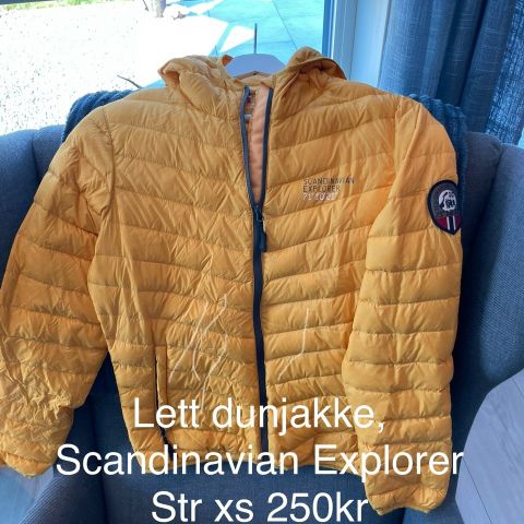 Scandinavian Explorer lett dunjakke.