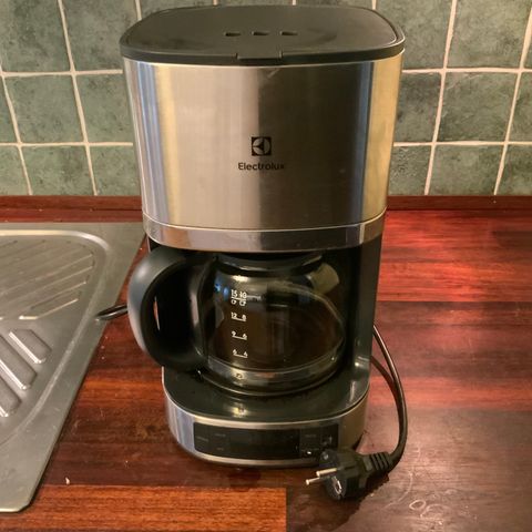 Kaffetrakter Electrolux EKF77xxx i stål med timer